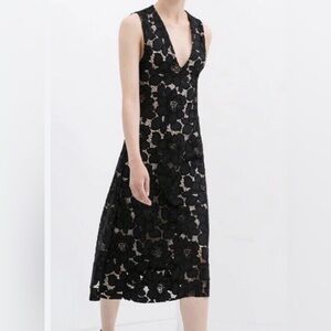 model lace dress Luxie Lace Knit Mini Dress - Ivory